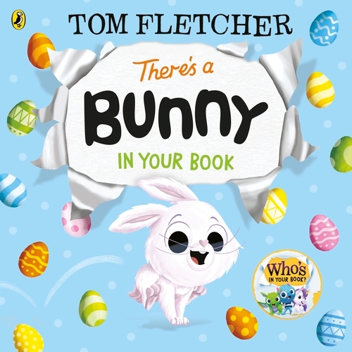 Book cover of There’s a Bunny in Your Book by Tom Fletcher