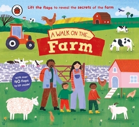 Book cover of A Walk on the Farm by Rose Cobden, Ladybird