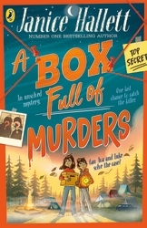 Book cover of A Box Full of Murders by Janice Hallett