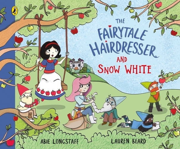 Book cover of The Fairytale Hairdresser and Snow White by Abie Longstaff