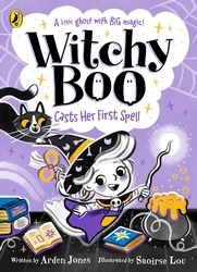 Book cover of Witchy Boo: Casts Her First Spell by Arden Jones