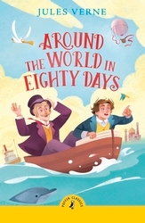 Book cover of Around the World in Eighty Days by Jules Verne