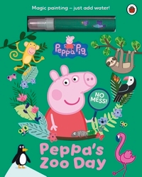 Book cover of Peppa Pig: Peppa’s Zoo Day by Peppa Pig