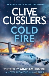 Book cover of Clive Cussler’s Cold Fire by Graham Brown