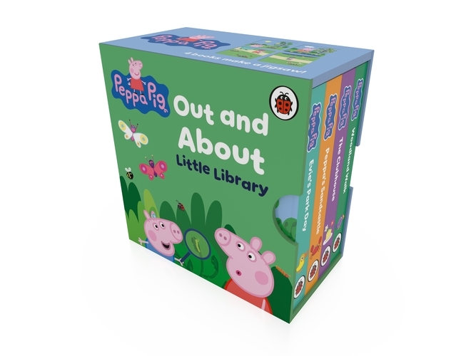 Book cover of Peppa Pig: Out and About Little Library by Peppa Pig