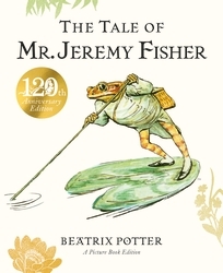 Book cover of The Tale of Mr. Jeremy Fisher Picture Book by Beatrix Potter
