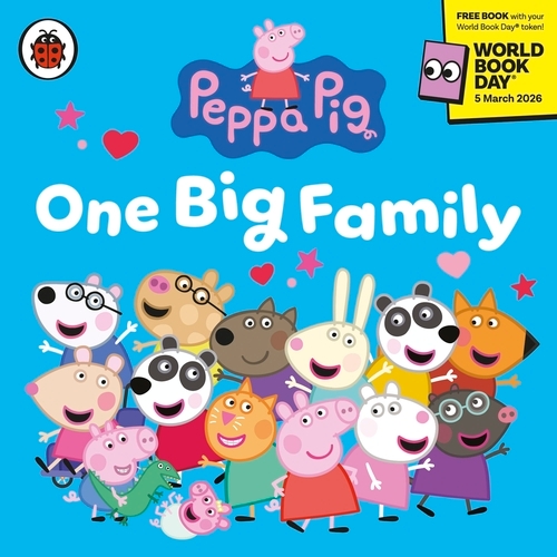 Book cover of Peppa Pig: One Big Family by Peppa Pig