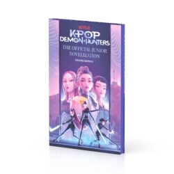 Book cover of KPop Demon Hunters: The Official Junior Novelization by Jessica Yoon