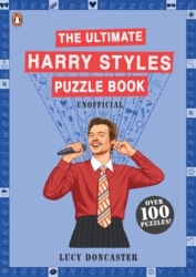 Book cover of The Ultimate Harry Styles Puzzle Book by Lucy Doncaster