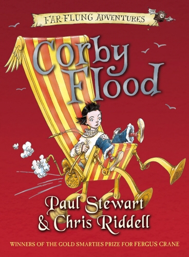Book cover of #4 - Corby Flood by Chris Riddell, Paul Stewart