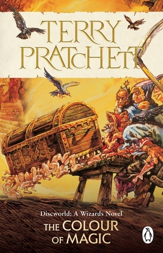 Book cover of #1 - The Colour Of Magic by Terry Pratchett