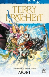 Book cover of Mort by Terry Pratchett