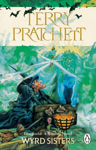 Book cover of #6 - Wyrd Sisters by Terry Pratchett