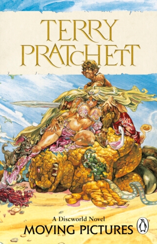 Book cover of #10 - Moving Pictures by Terry Pratchett