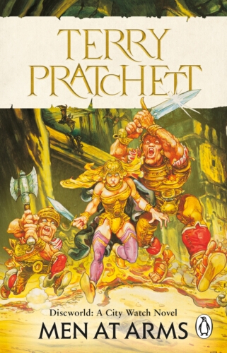 Book cover of #15 - Men At Arms by Terry Pratchett