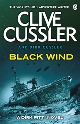 Book cover of Black Wind by Clive Cussler, Dirk Cussler