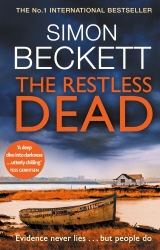 Book cover of The Restless Dead by Simon Beckett