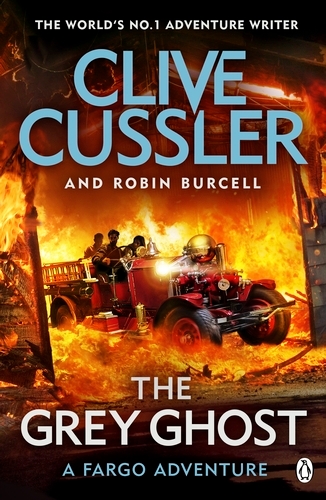 Book cover of #10 - The Grey Ghost by Clive Cussler, Robin Burcell
