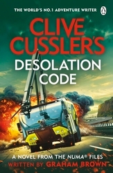 Book cover of Clive Cussler’s Desolation Code by Graham Brown