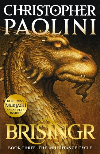 Book cover of #3 - Brisingr by Christopher Paolini