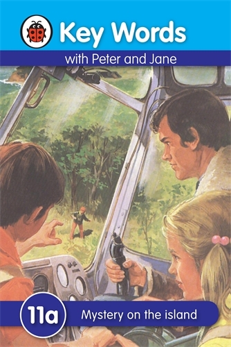 Book cover of Key Words: 11a Mystery on the island by Ladybird, William Murray