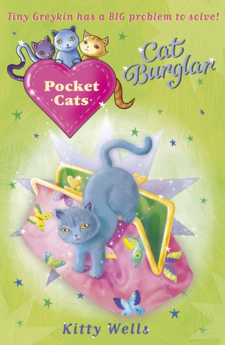 Book cover of #4 - Pocket Cats: Cat Burglar by Kitty Wells