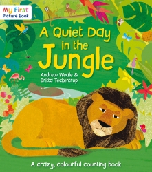 Book cover of A Quiet Day in the Jungle by Andrew Weale