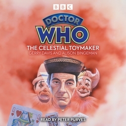 Book cover of Doctor Who: The Celestial Toymaker by Gerry Davis, Alison Bingeman