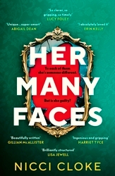 Book cover of Her Many Faces by Nicci Cloke