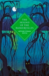 Book cover of The Hound of the Baskervilles by Arthur Conan Doyle