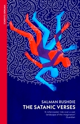 Book cover of The Satanic Verses by Salman Rushdie