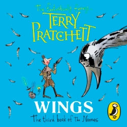 Book cover of Wings by Terry Pratchett