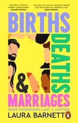 Book cover of Births, Deaths and Marriages by Laura Barnett