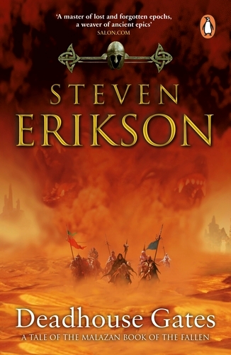 Book cover of #2 - Deadhouse Gates by Steven Erikson