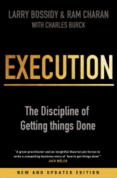 Book cover of Execution by Ram Charan, Larry Bossidy, Charles Burck