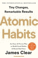 Book cover of Atomic Habits by James Clear