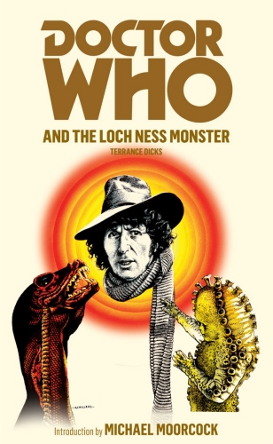 Book cover of #6 - Doctor Who and the Loch Ness Monster by Terrance Dicks