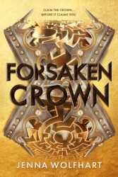 Book cover of Forsaken Crown by Jenna Wolfhart