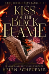 Book cover of Kiss of the Black Flame by Helen Scheuerer