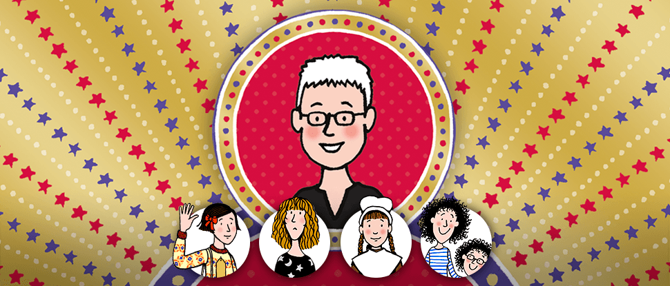 Jacqueline Wilson: ‘Tracy Beaker has the most bizarre and quirky imagination of all’