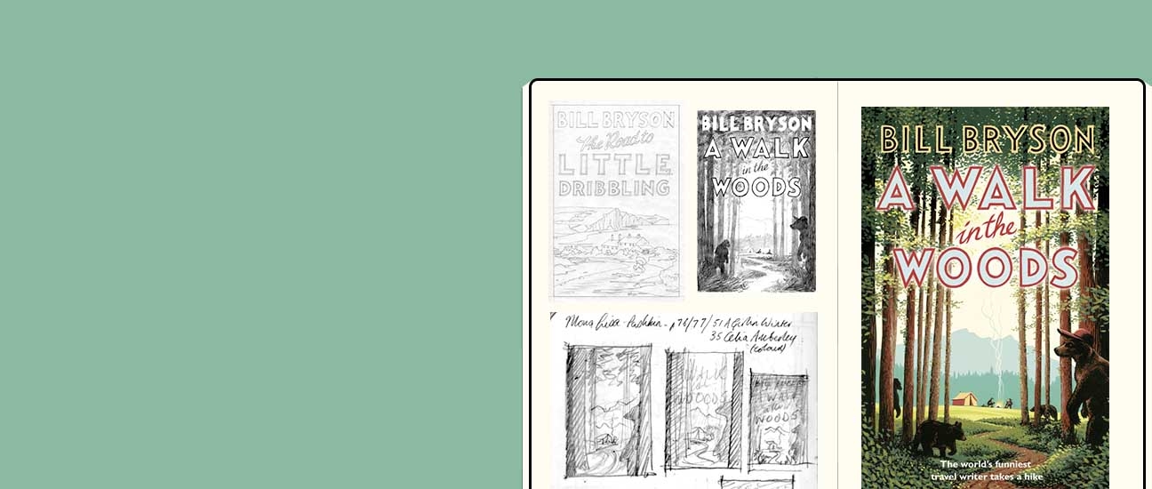 How Neil Gower designed nearly every Bill Bryson book