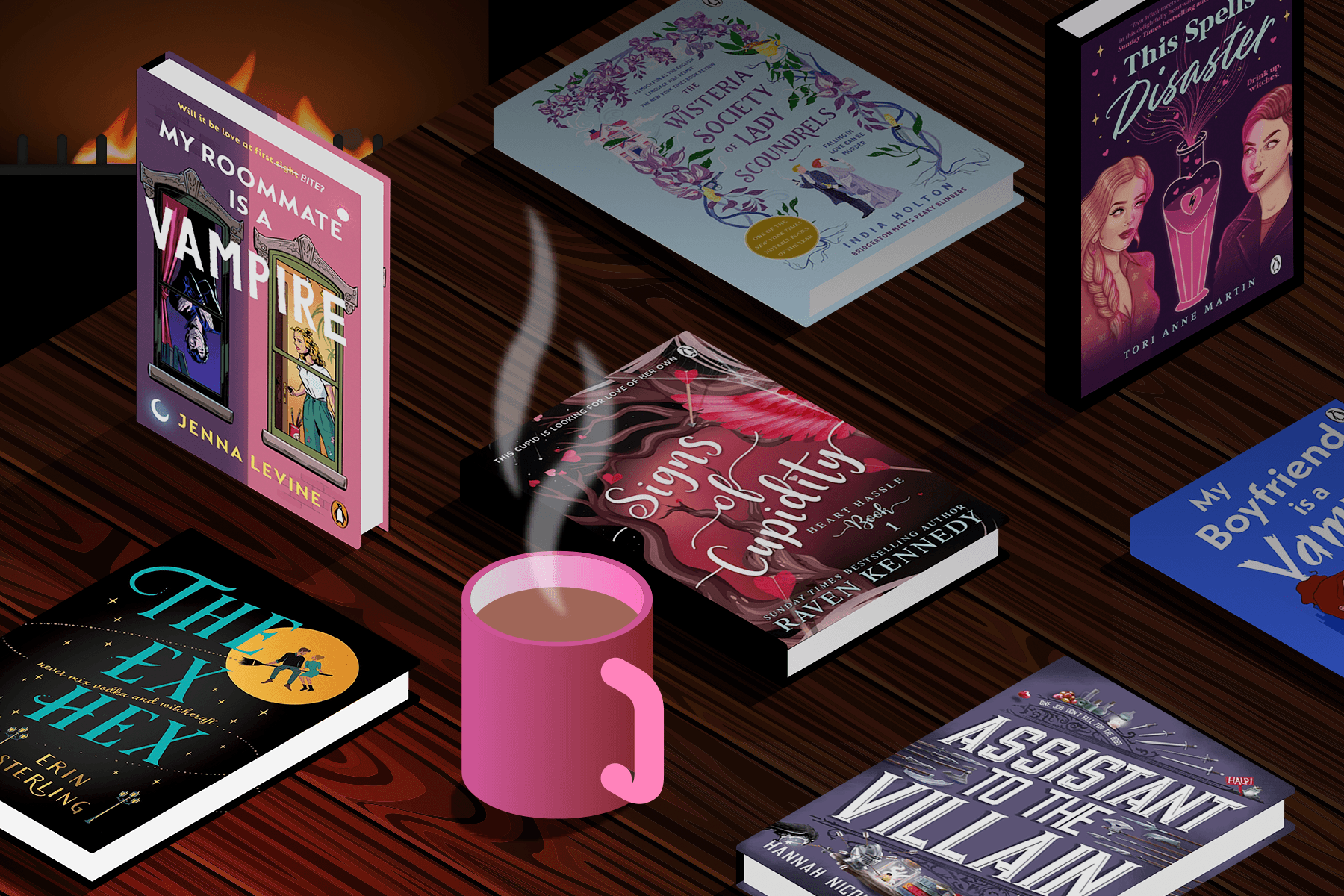 Cosy fantasy books for spooky season