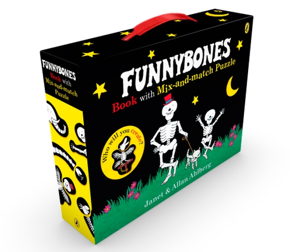 Funnybones book with mix-and-match puzzle
